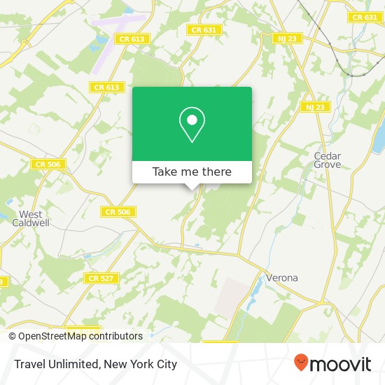 Mapa de Travel Unlimited