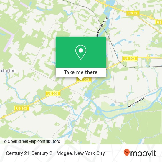 Century 21 Century 21 Mcgee map