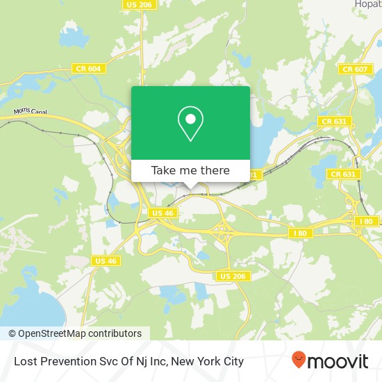 Mapa de Lost Prevention Svc Of Nj Inc