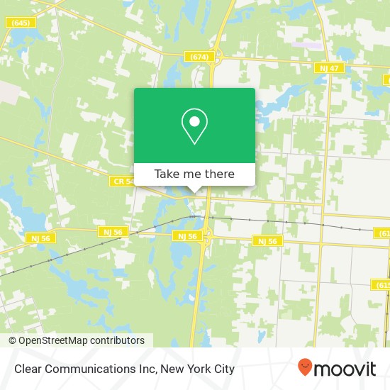 Clear Communications Inc map