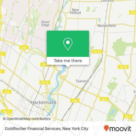 Goldfischer Financial Services map