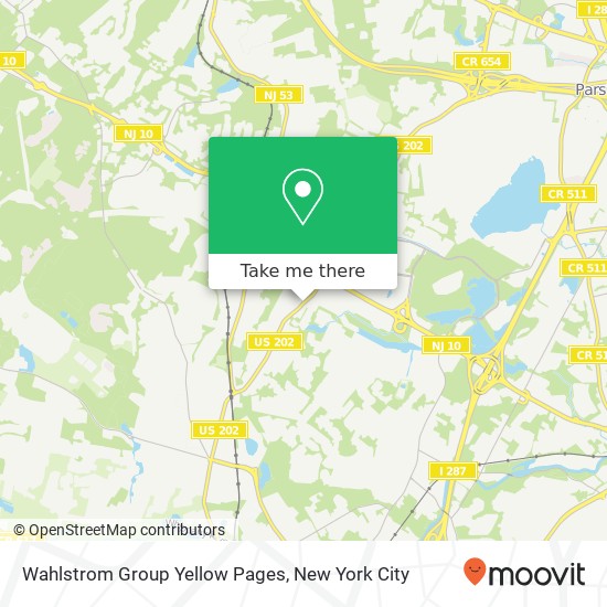 Wahlstrom Group Yellow Pages map
