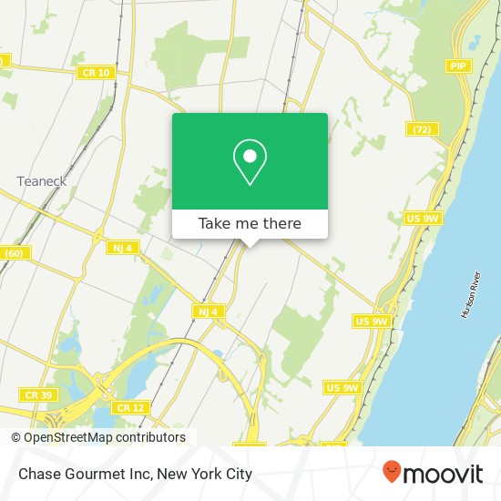 Chase Gourmet Inc map