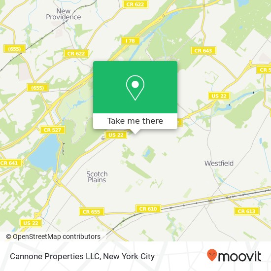 Cannone Properties LLC map