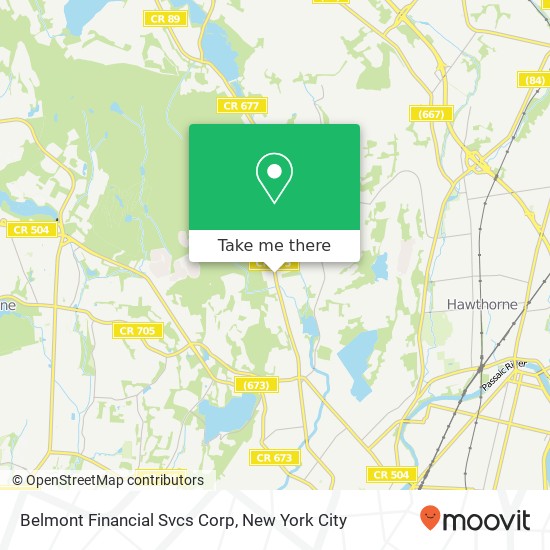 Belmont Financial Svcs Corp map