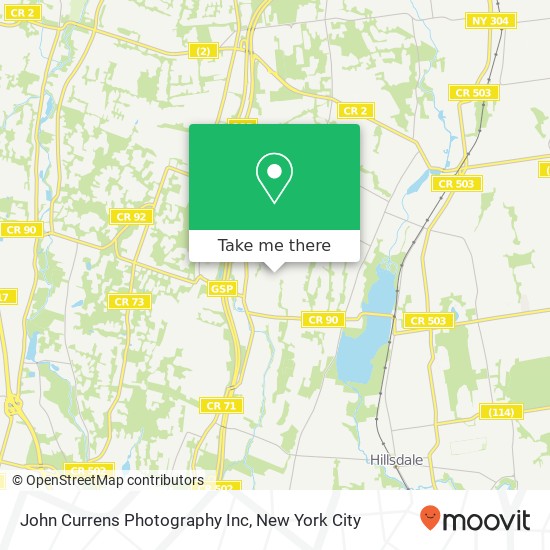 John Currens Photography Inc map