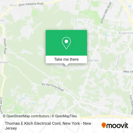 Thomas E Klich Electrical Cont map