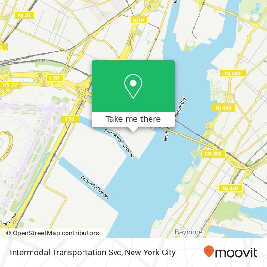 Mapa de Intermodal Transportation Svc