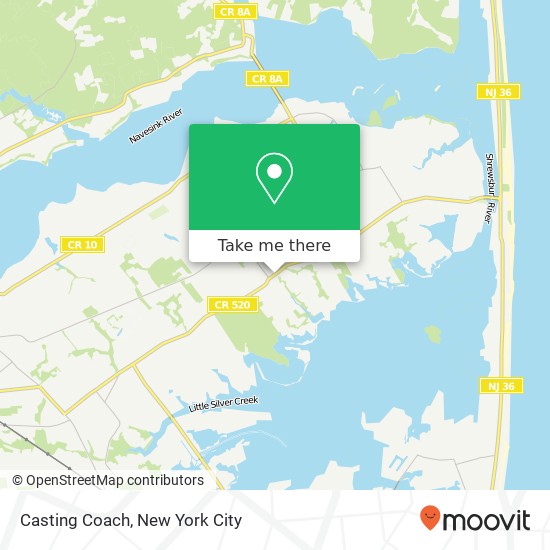Mapa de Casting Coach