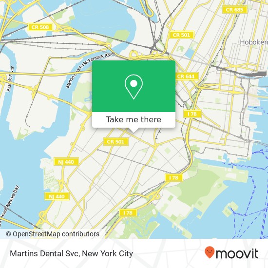 Mapa de Martins Dental Svc