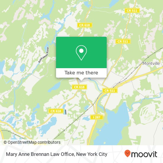 Mary Anne Brennan Law Office map