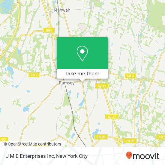 J M E Enterprises Inc map