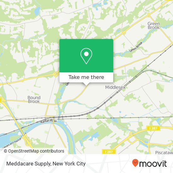 Meddacare Supply map