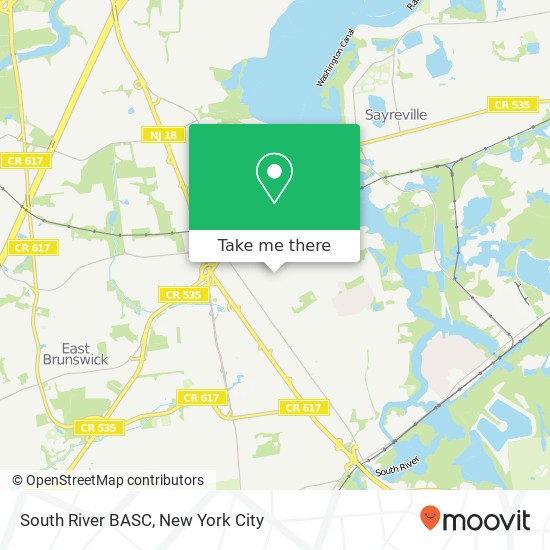 South River BASC map