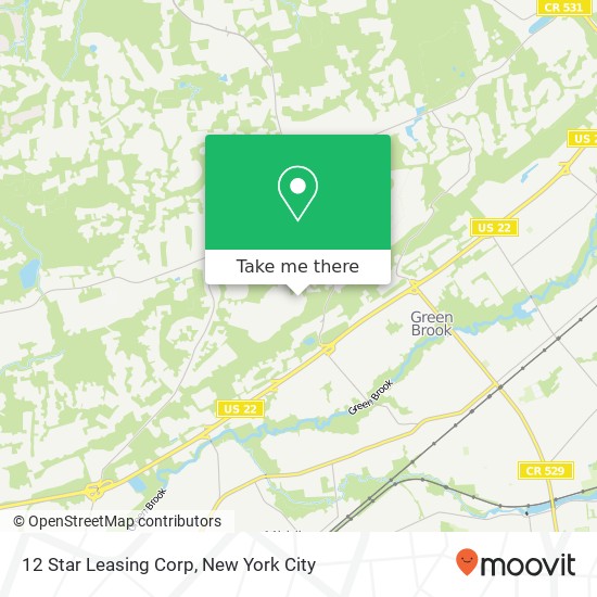12 Star Leasing Corp map