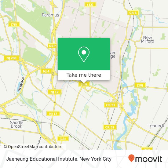 Jaeneung Educational Institute map