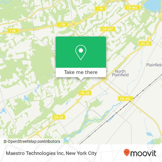 Maestro Technologies Inc map