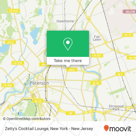 Zetty's Cocktail Lounge map