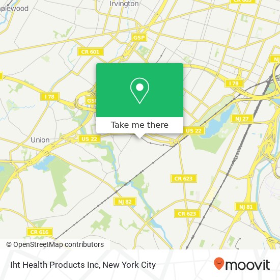 Iht Health Products Inc map
