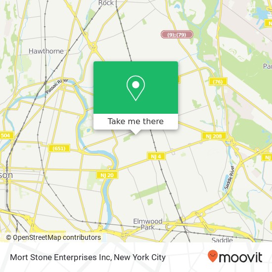 Mapa de Mort Stone Enterprises Inc