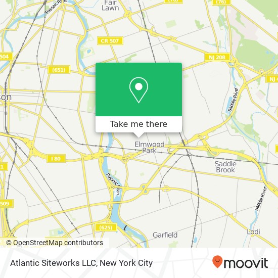 Mapa de Atlantic Siteworks LLC