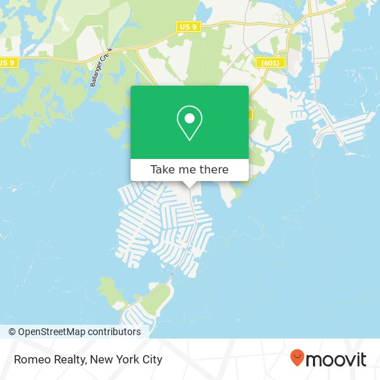 Romeo Realty map