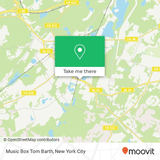 Mapa de Music Box Tom Barth