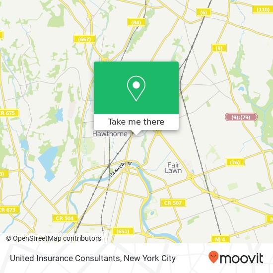 Mapa de United Insurance Consultants