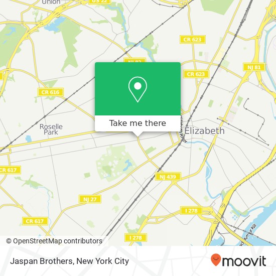 Jaspan Brothers map