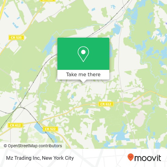 Mz Trading Inc map