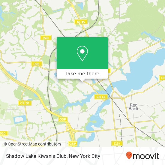 Shadow Lake Kiwanis Club map