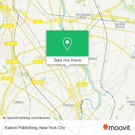 Kalwin Publishing map
