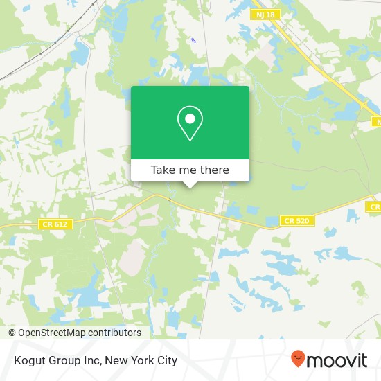 Mapa de Kogut Group Inc