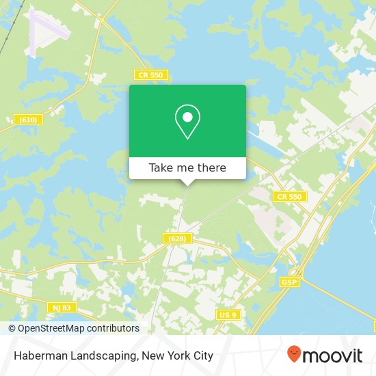 Mapa de Haberman Landscaping