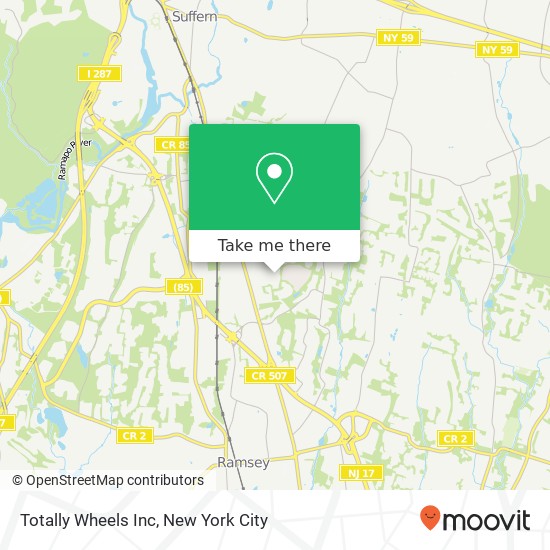 Mapa de Totally Wheels Inc