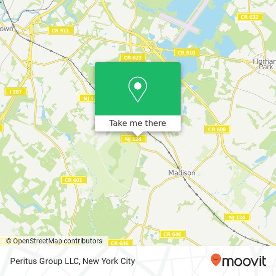 Mapa de Peritus Group LLC