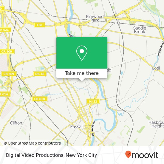 Digital Video Productions map