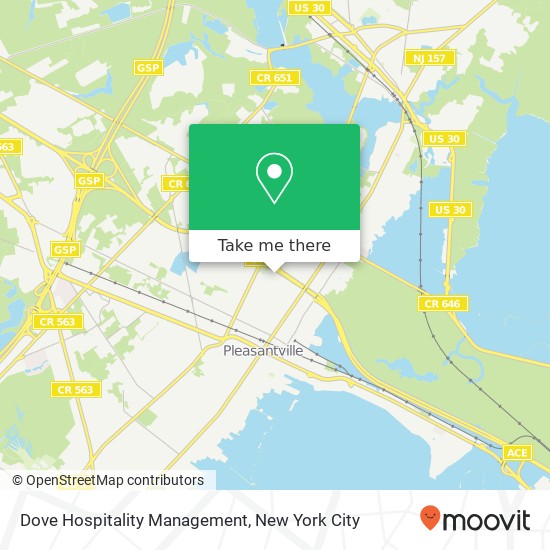 Mapa de Dove Hospitality Management