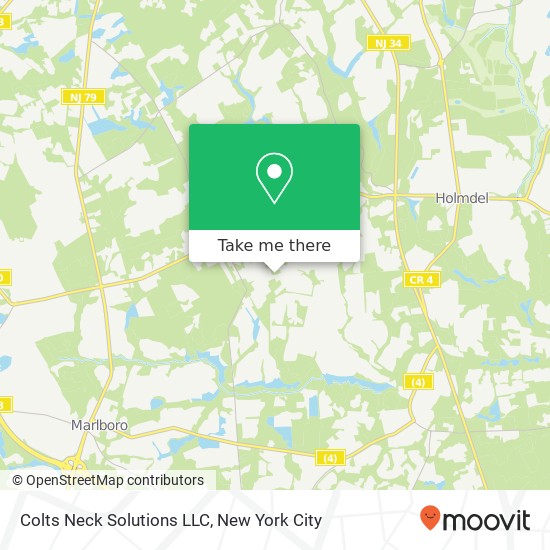 Colts Neck Solutions LLC map