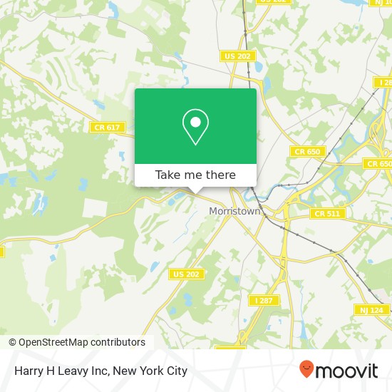 Mapa de Harry H Leavy Inc