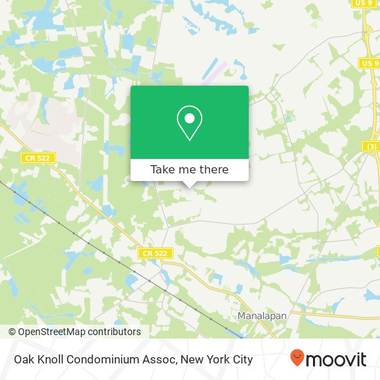 Oak Knoll Condominium Assoc map