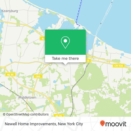 Mapa de Newell Home Improvements