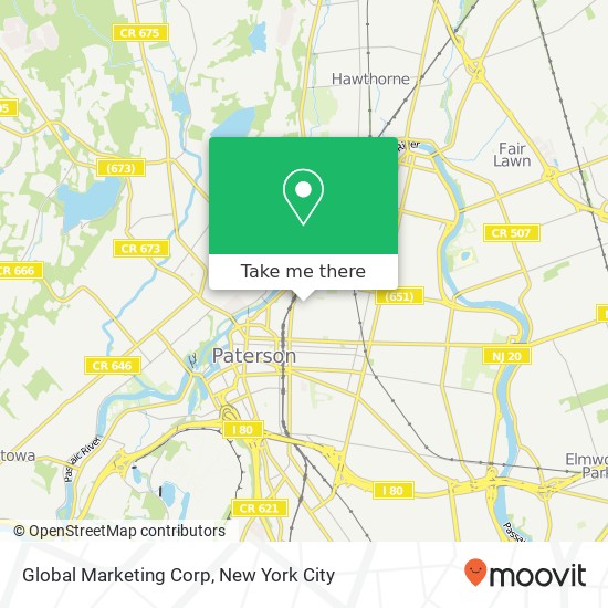 Global Marketing Corp map