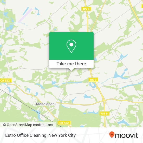 Estro Office Cleaning map