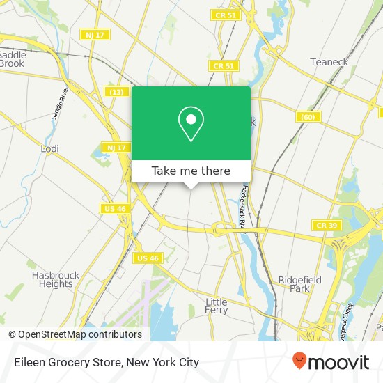 Eileen Grocery Store map