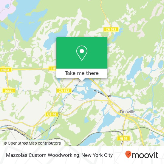 Mazzolas Custom Woodworking map