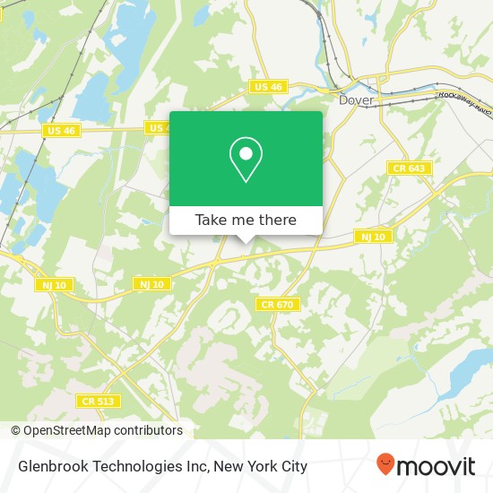 Mapa de Glenbrook Technologies Inc