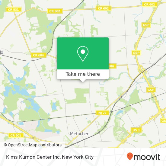 Kims Kumon Center Inc map