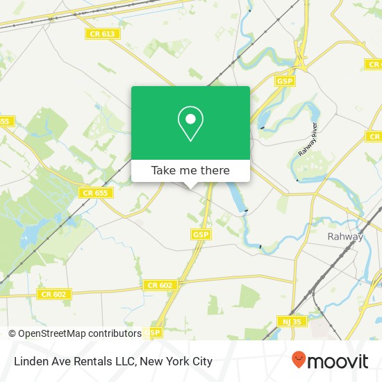 Mapa de Linden Ave Rentals LLC