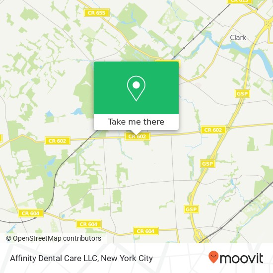 Affinity Dental Care LLC map